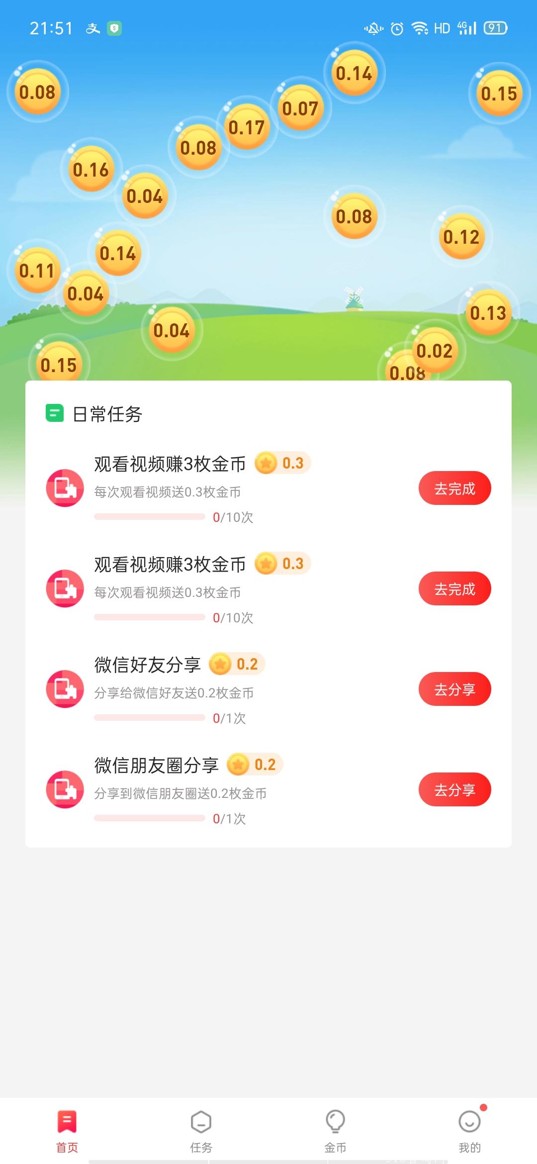 网之家，0撸首选，每天持币**，1元即可提现