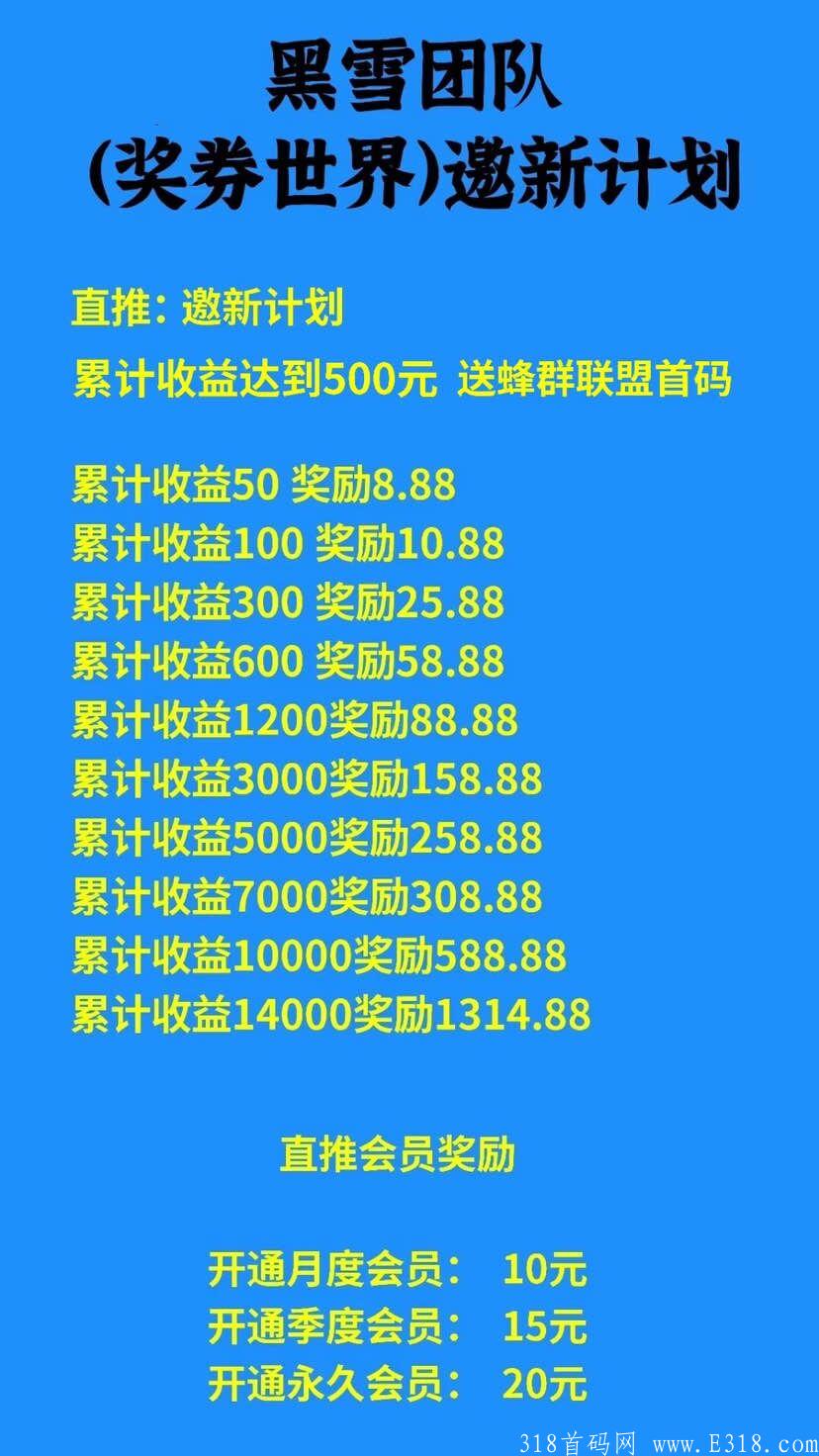 蜂群联盟【奖券世界】预热