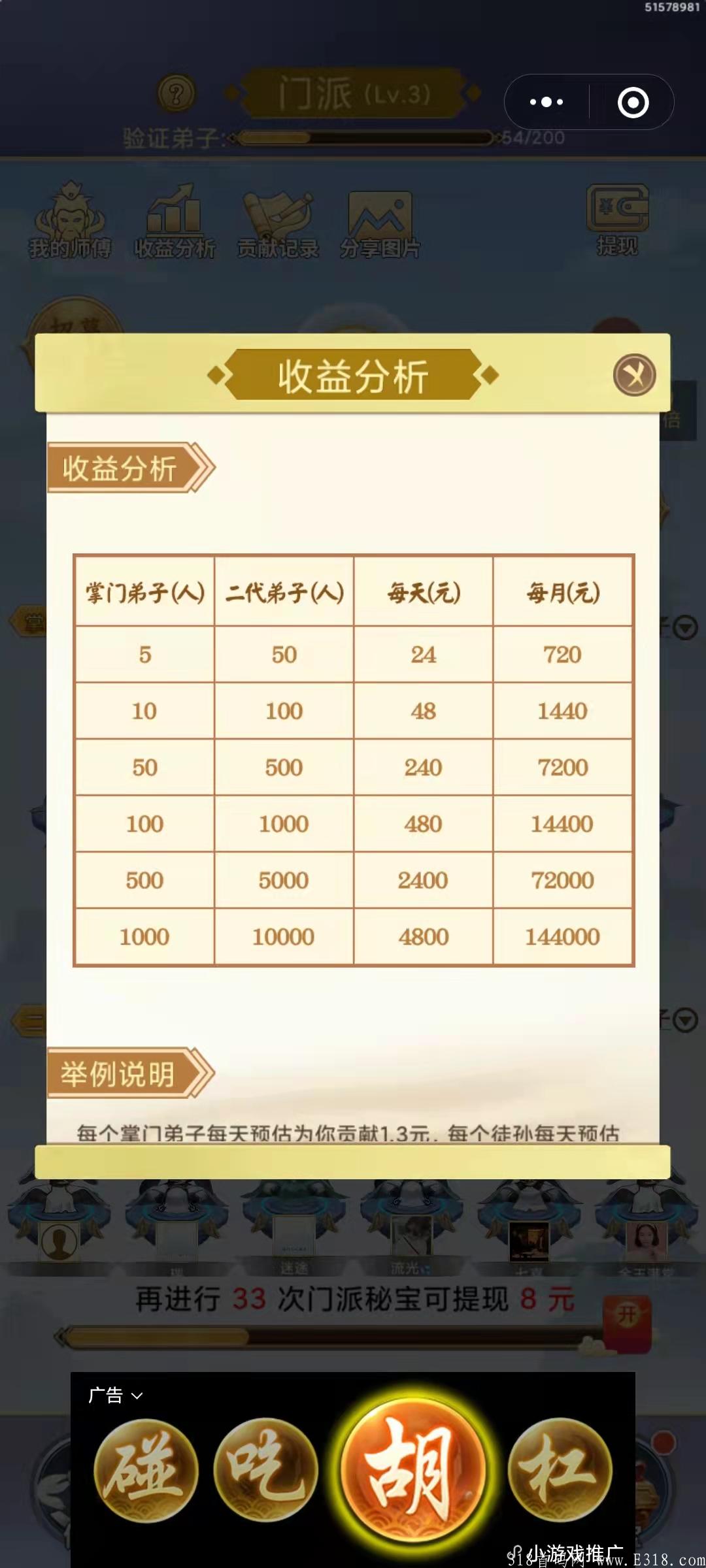 必做项目之一，长久稳定，腾讯项目，不用下载！你值得拥有