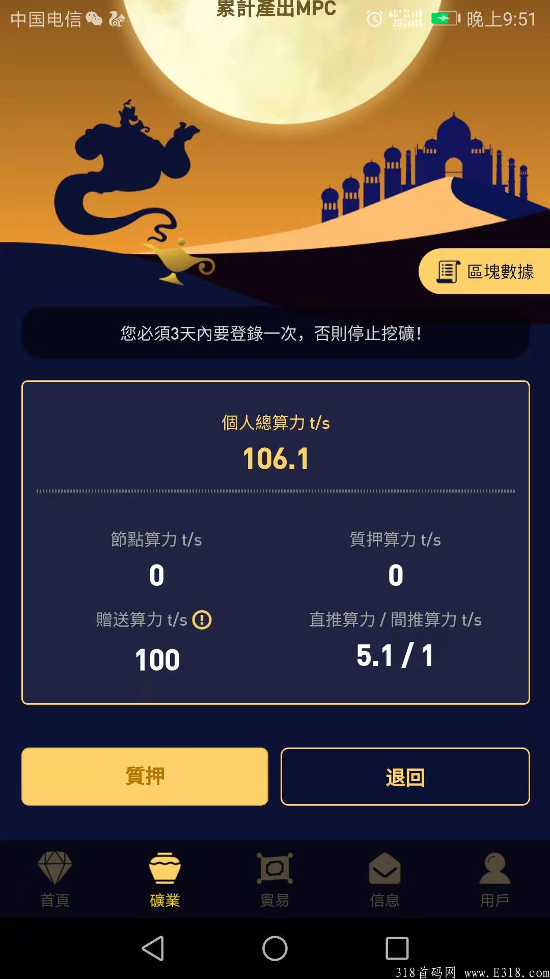 国外项目:MPC神灯,首码零撸 国外项目:MPC神灯,首码零撸