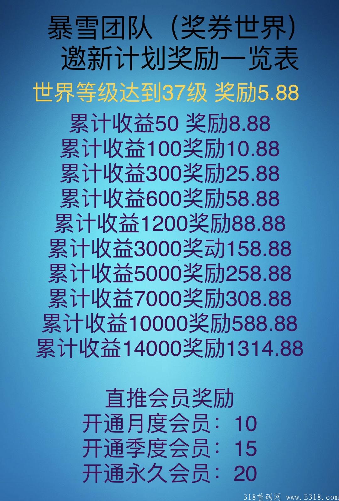 蜂群联盟（奖券世界）首码对接