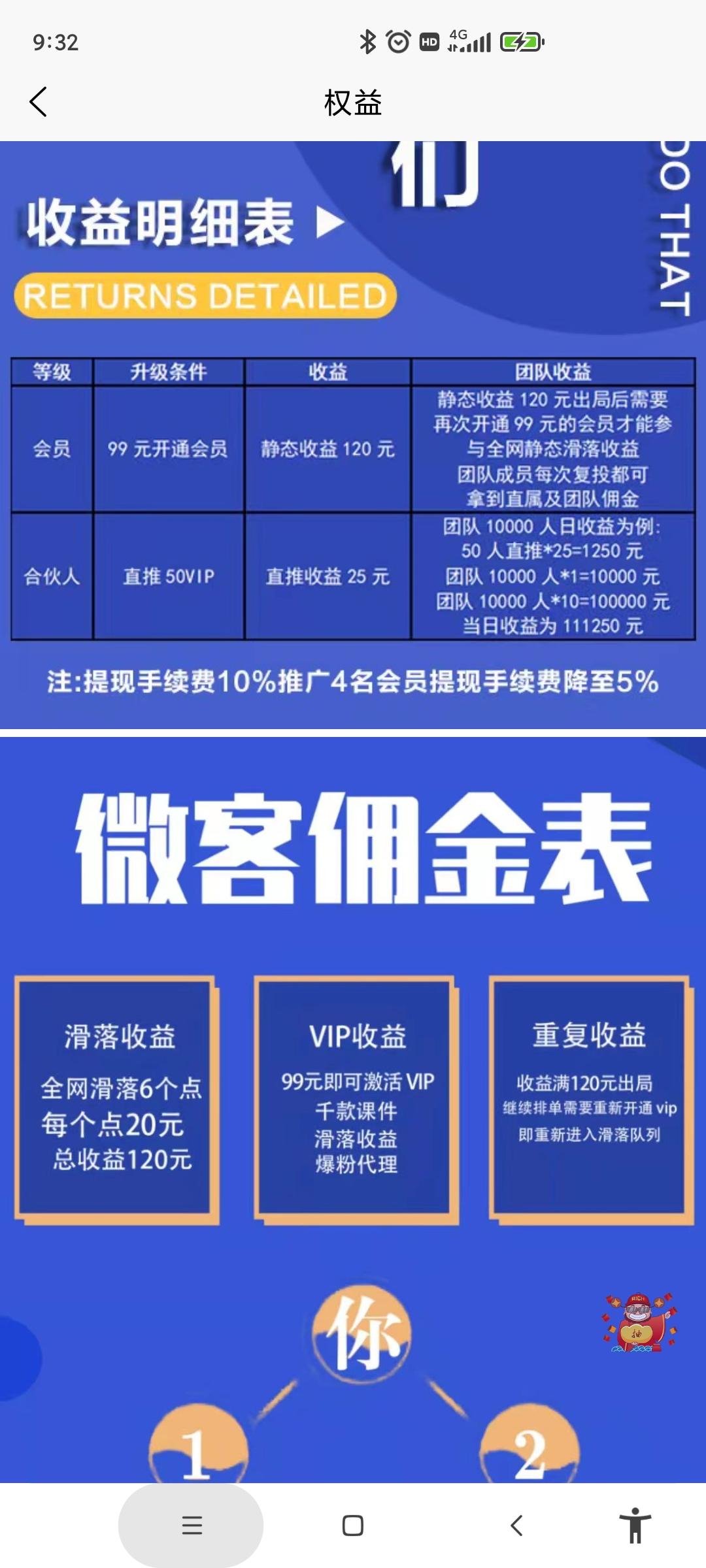 首码微客知识，自动滑落，第一批做躺收益