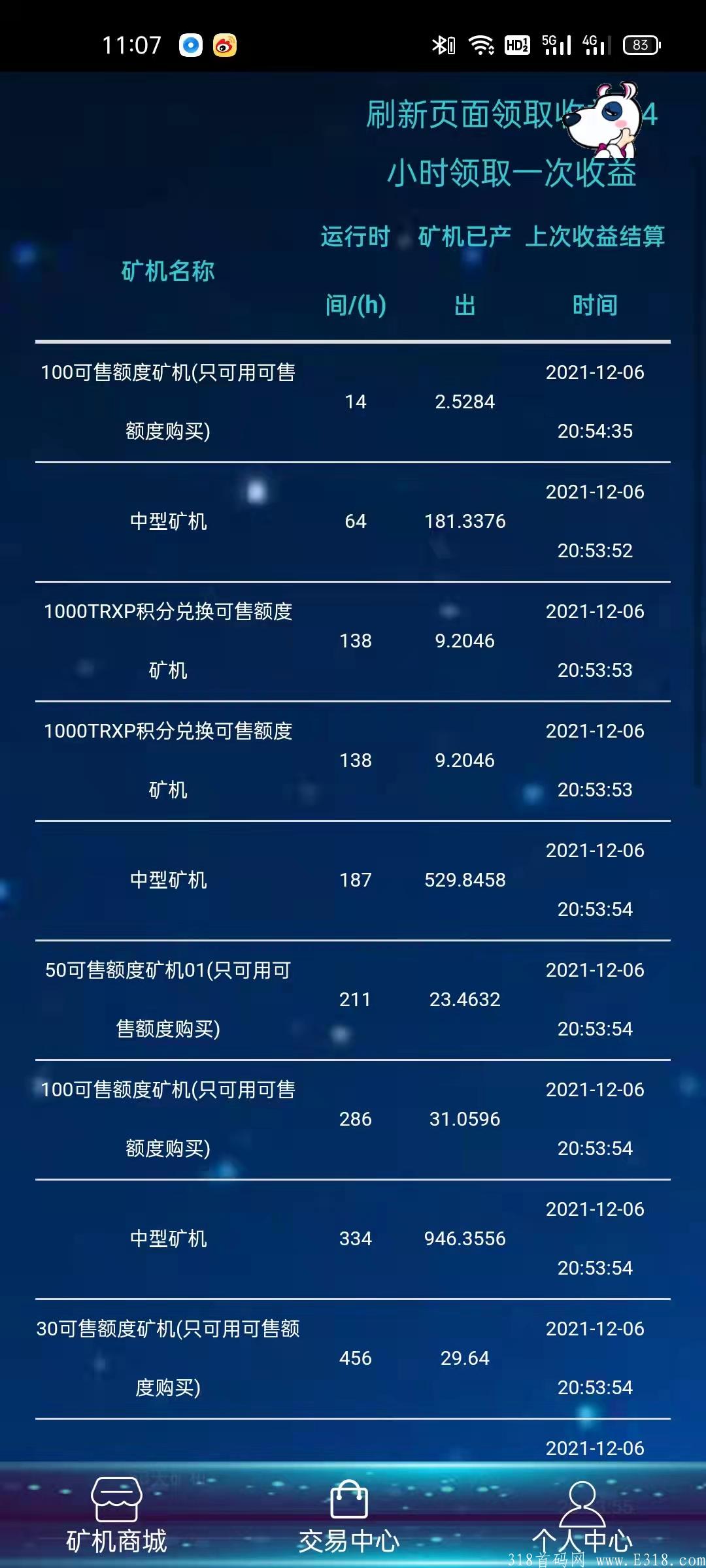 几个手机零撸可以变现的项目集合、运行稳定、不用看广告，24小时签到一次即可（EBT、TRXP、CAKE空投）。