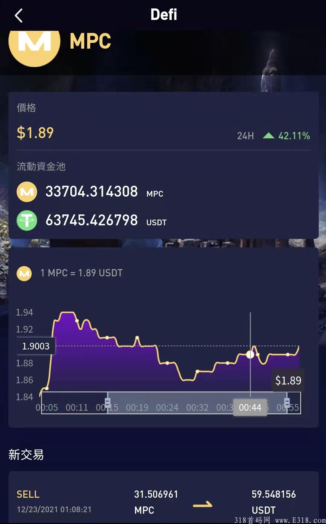 神灯已变现，凌晨1.89U卖早了，现在已经涨到2.26U一个，没玩的继续。