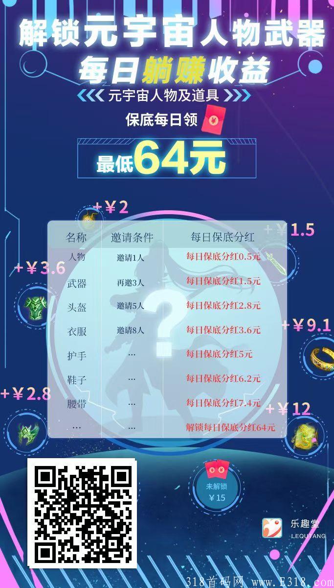 乐趣堂，1月五日上线分红