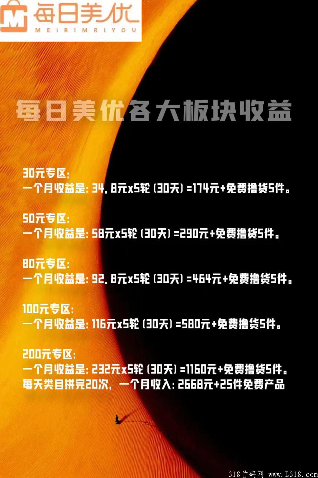 每日美优/首码对接团队长