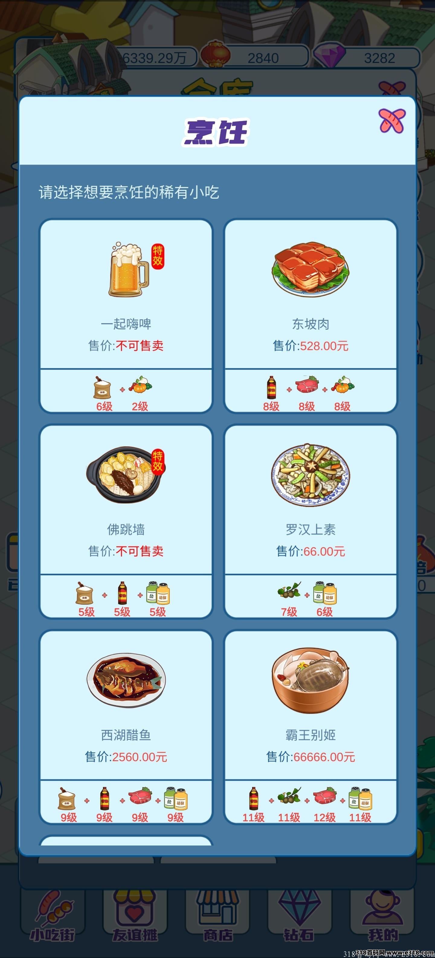 【我的小吃街】六项扶持