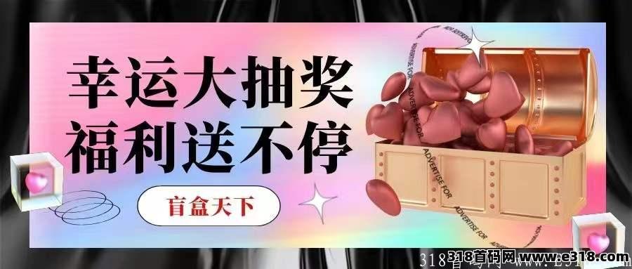 盲盒天下，首码官方总对接  超级撸钱项目