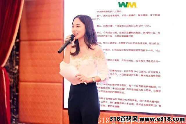 wm环保红利,2022副业刚需