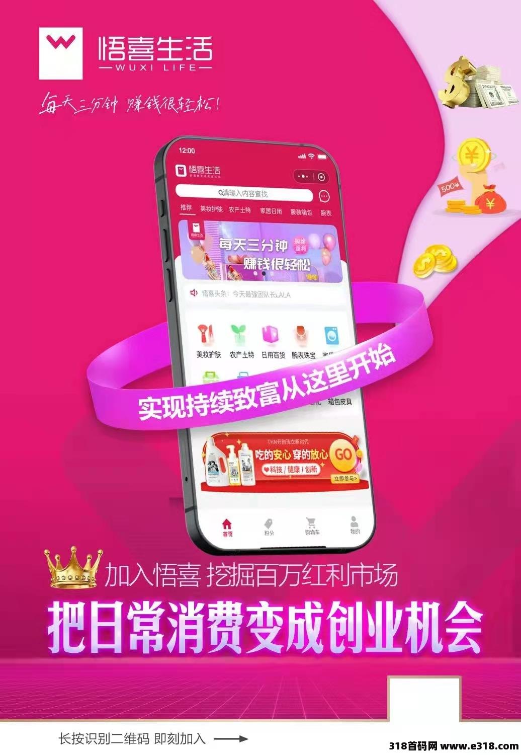 悟喜生活，生活中的日常消费