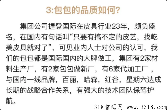 实体行业项目（可以查查看自己的城市有没有专卖店）