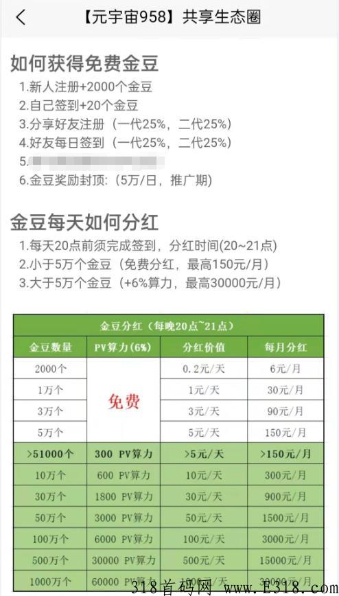 958生态 签到赚钱 每月零撸300 最简单的项目