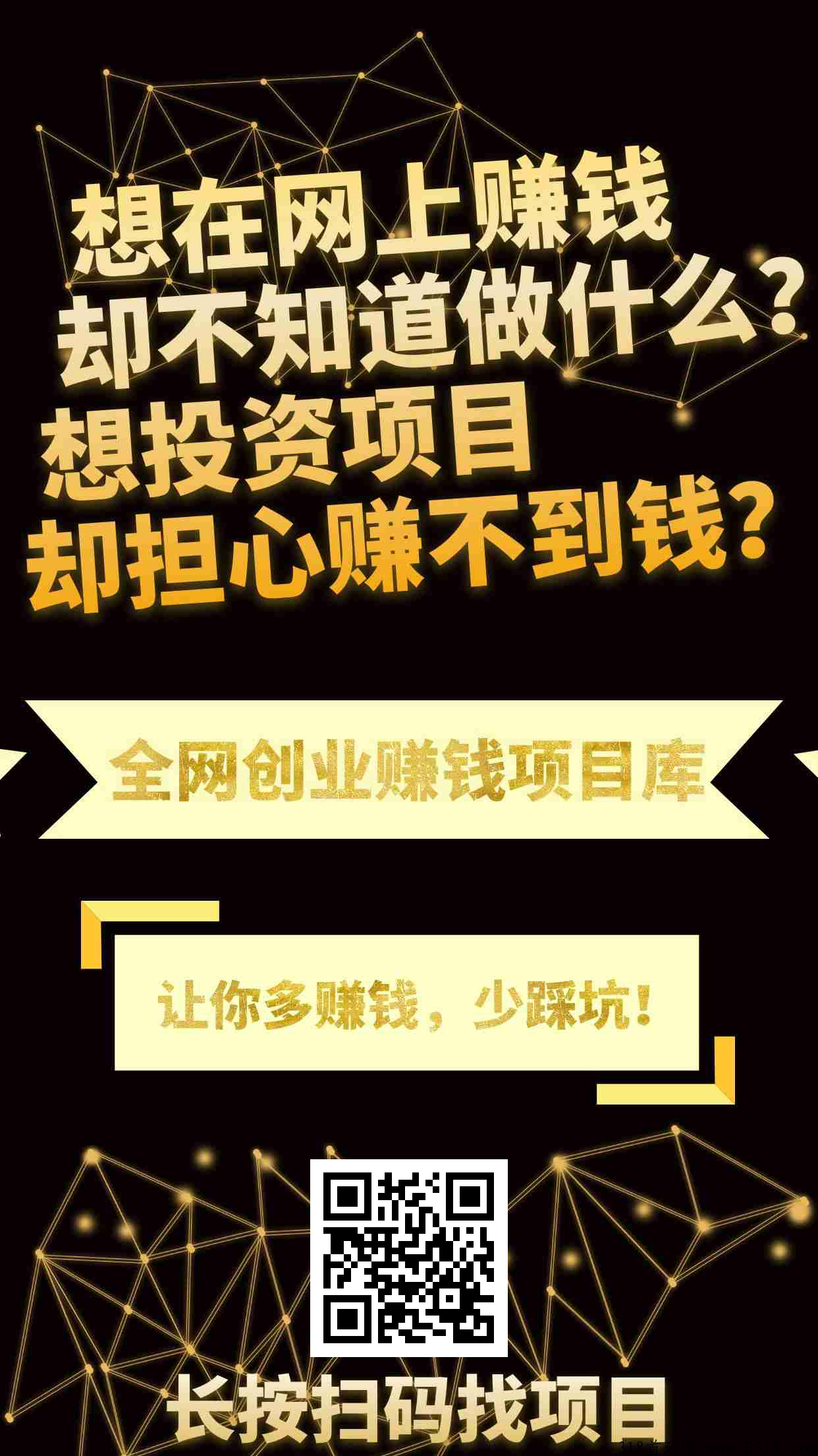 引流，获客外面几百几千的项目，今天内部价了