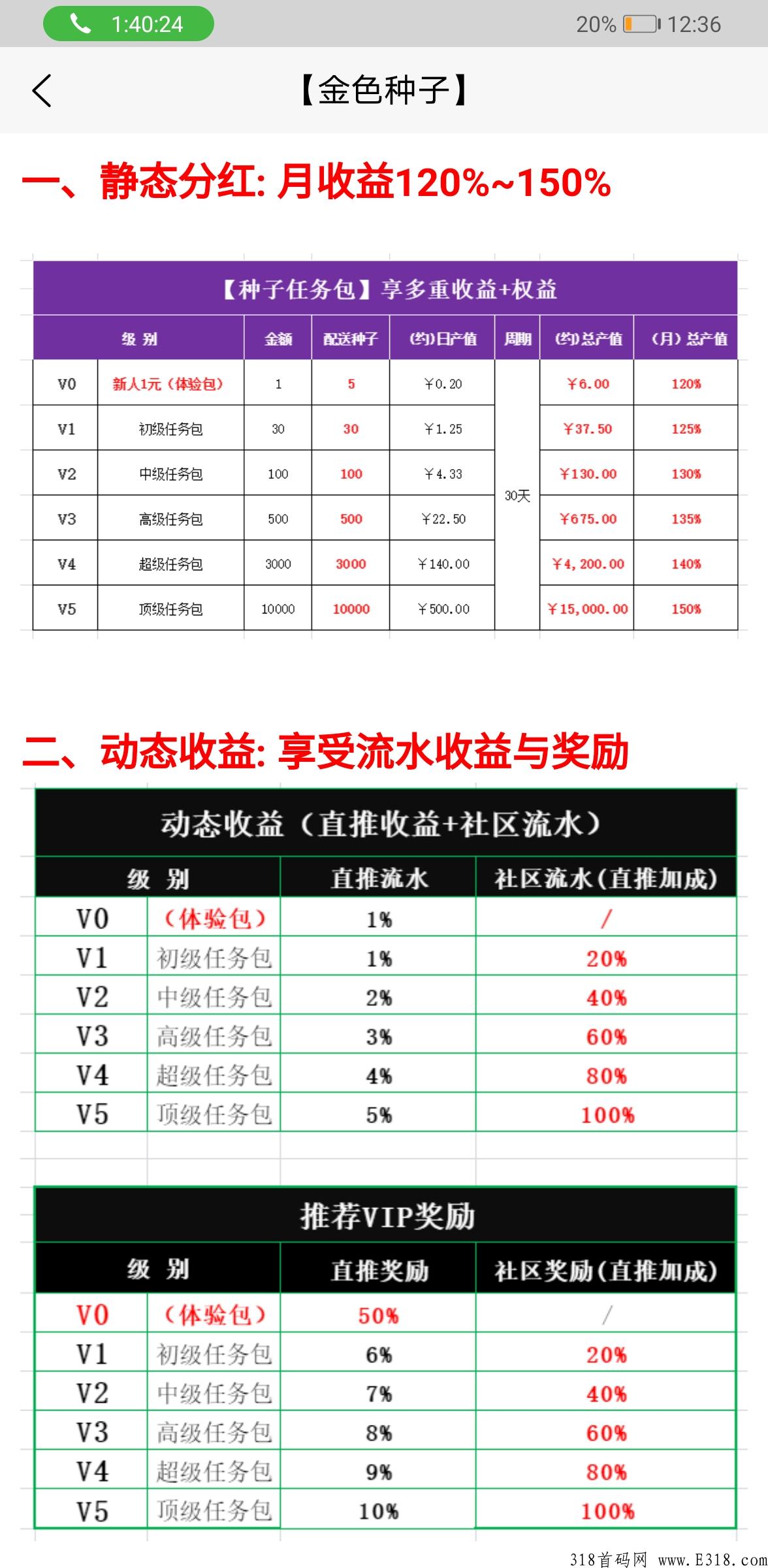 【金色稻谷】首码零撸分红刚上线
