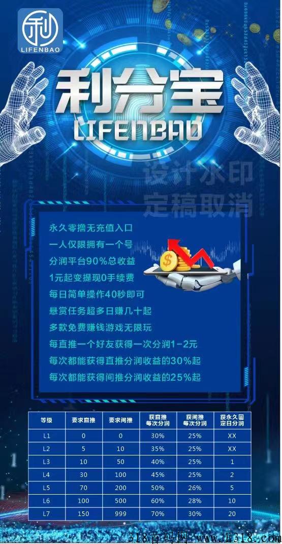 利分宝零投资暴利首码预热