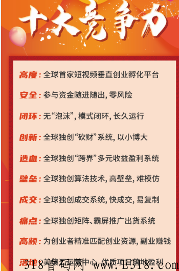 2022全球独创砍财系统，国首家专业做短视频