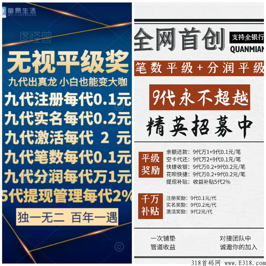 每易生活智能还款3月21号上线，扶持最高级别，全国总代
