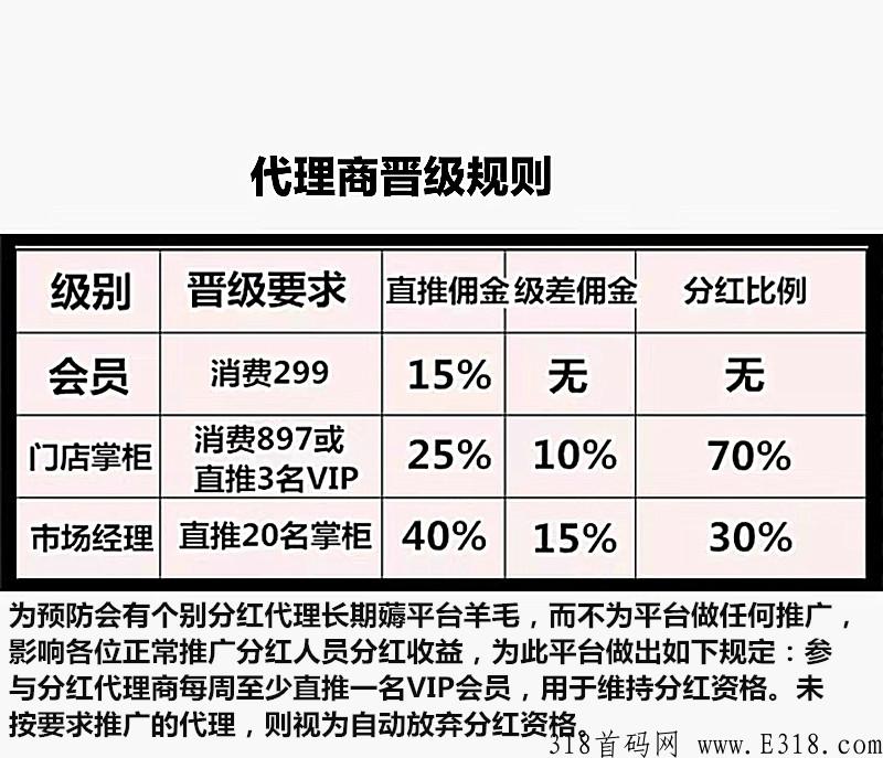 万妆299项目。无泡沫。提供最大的发展空间和利润空间，让消费者与平台达到双赢。