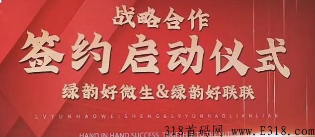 绿韵好联，新项目出道即巅峰～首批核心领导人对接