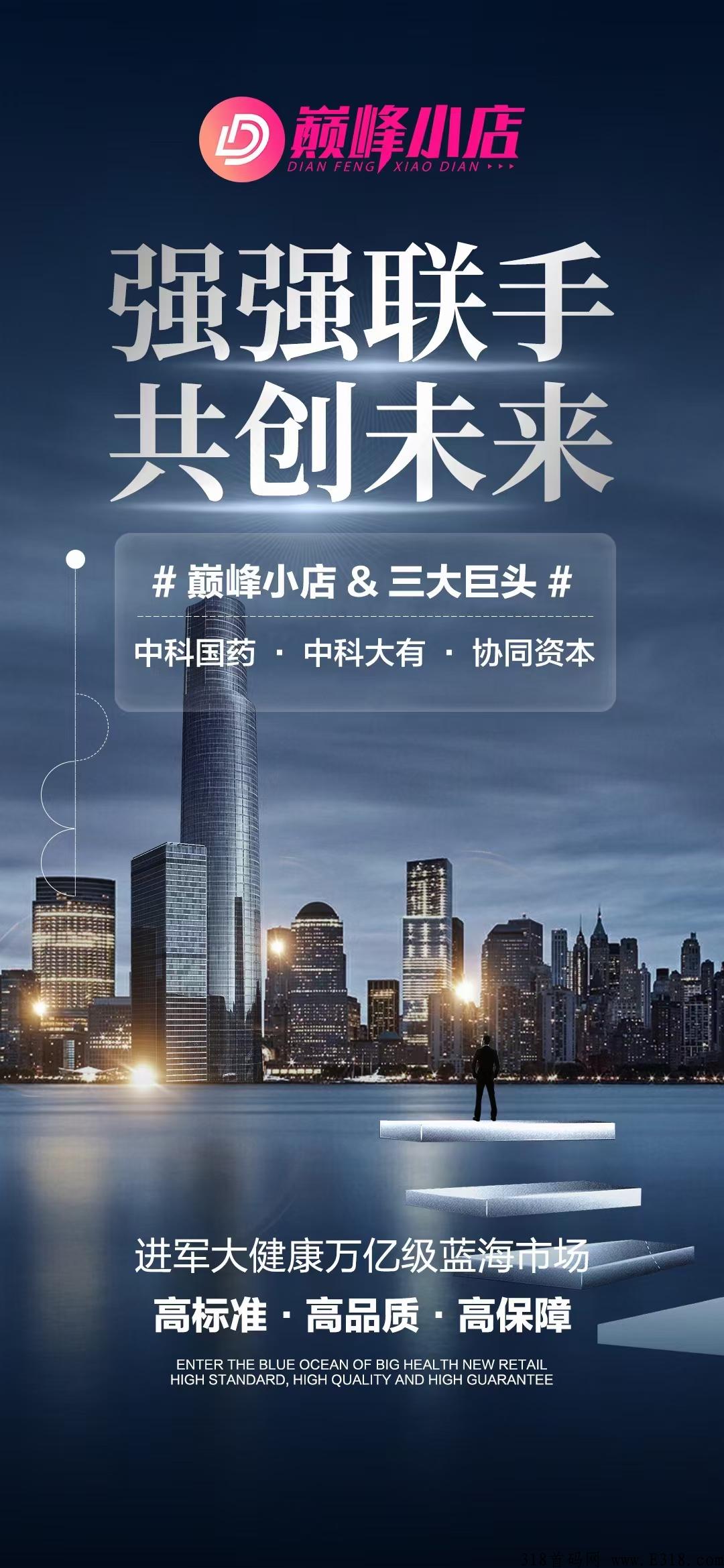 巅峰小店，全网首屈一指无敌模式，不推广也赚钱，共享富