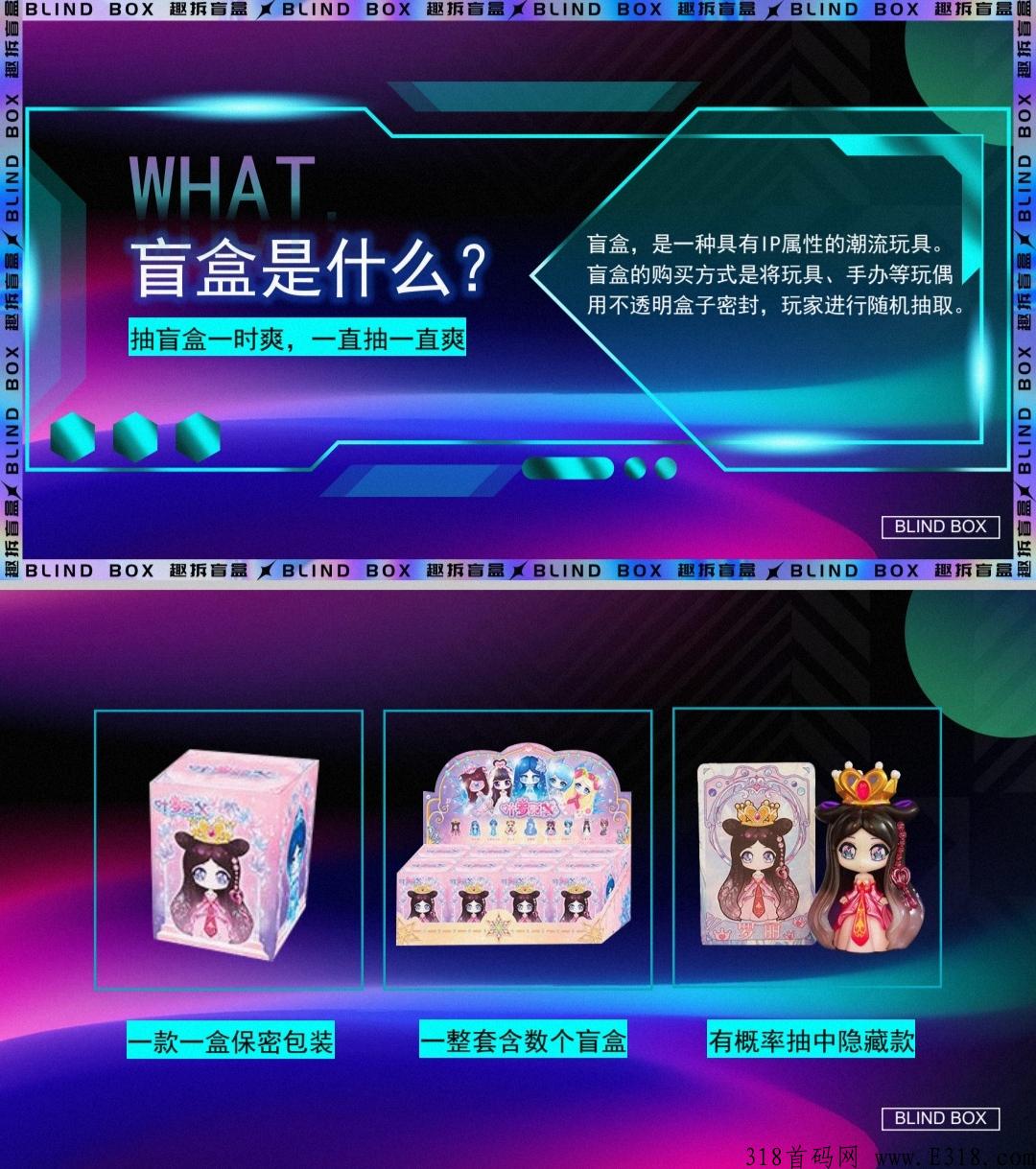 趣拆盲盒【拆盒吧】最新模式，对接团队长，福利置顶