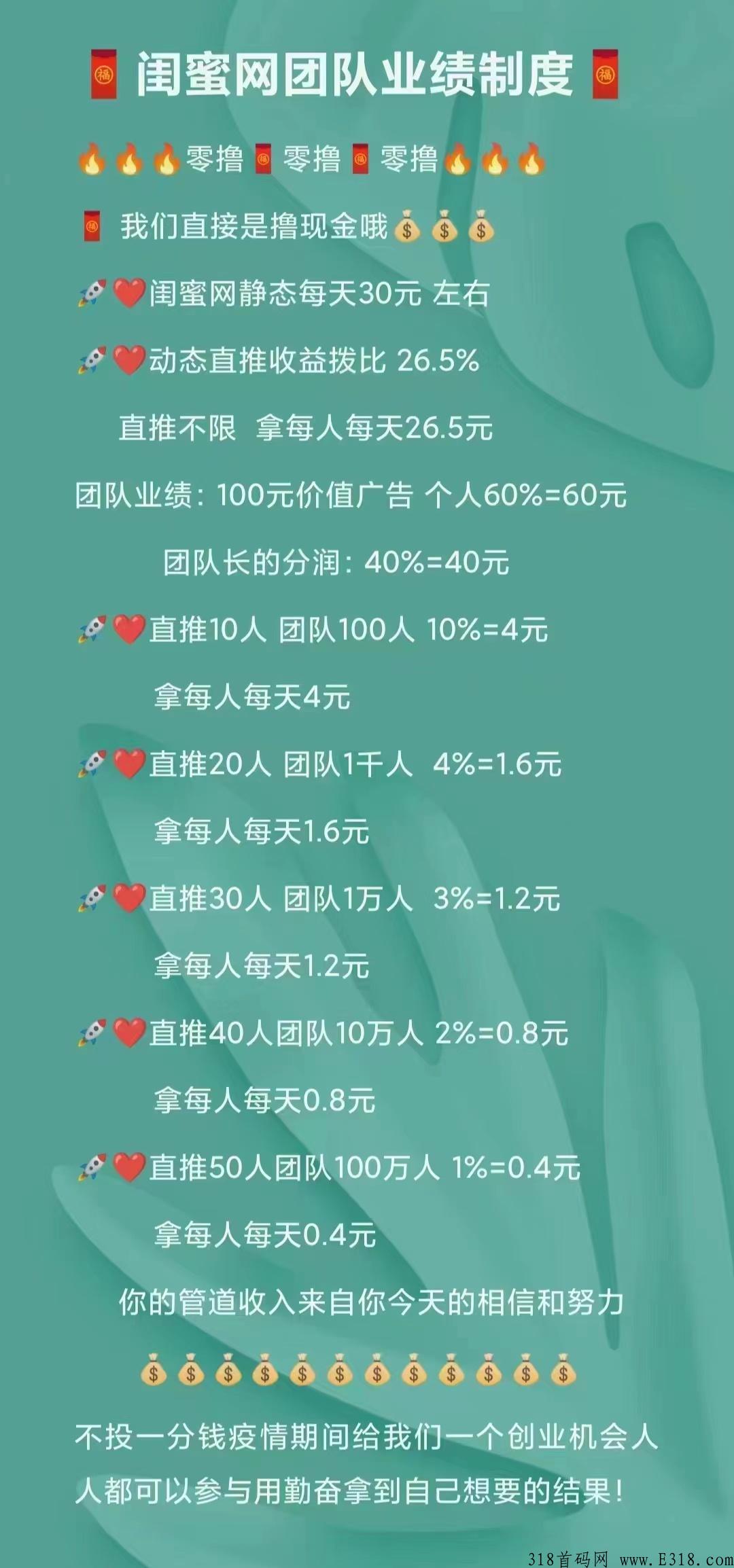 闺蜜网首码上线，看视频赚米