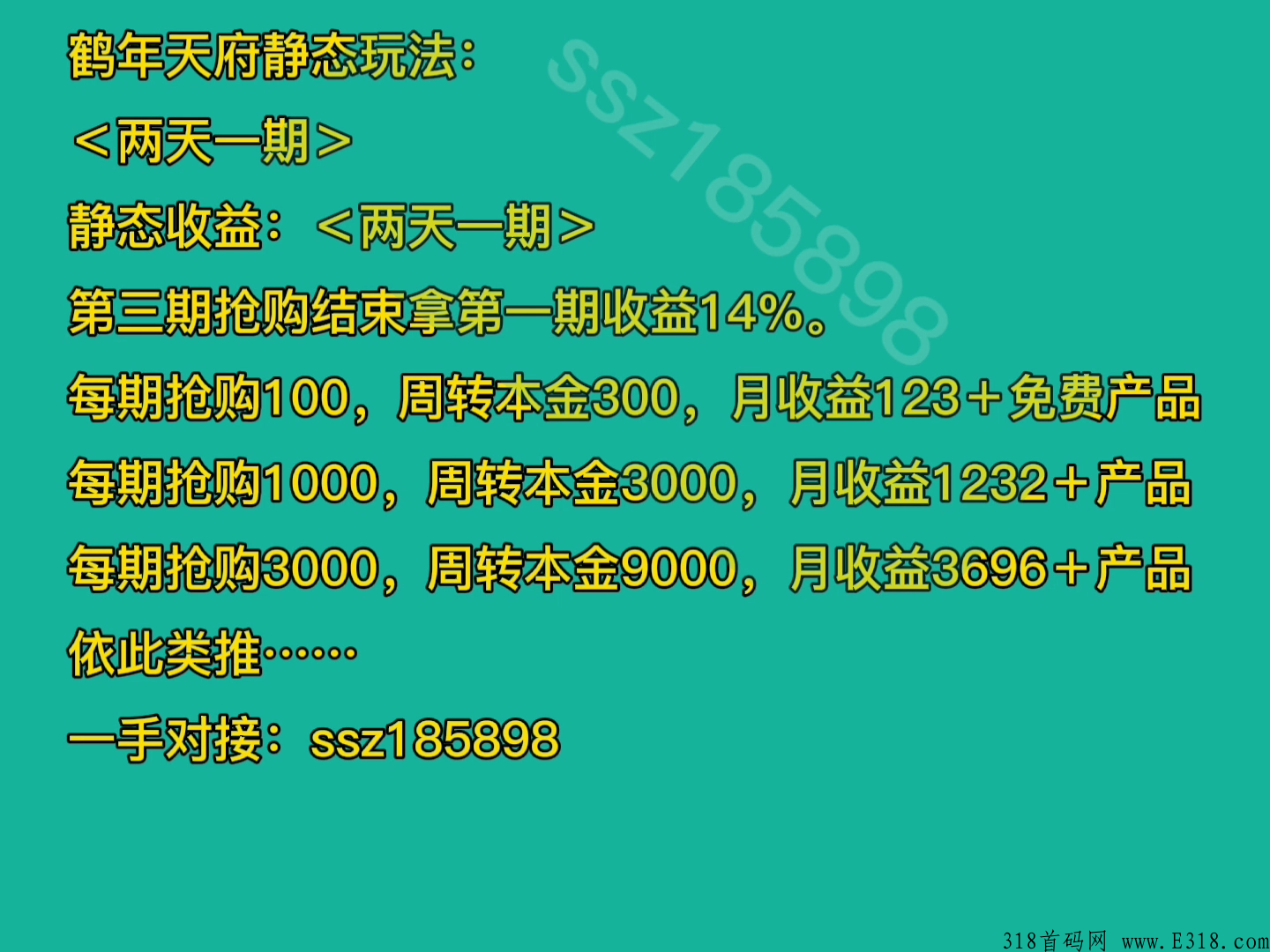 鹤年天府预计9号上线，大力扶持，政策置顶