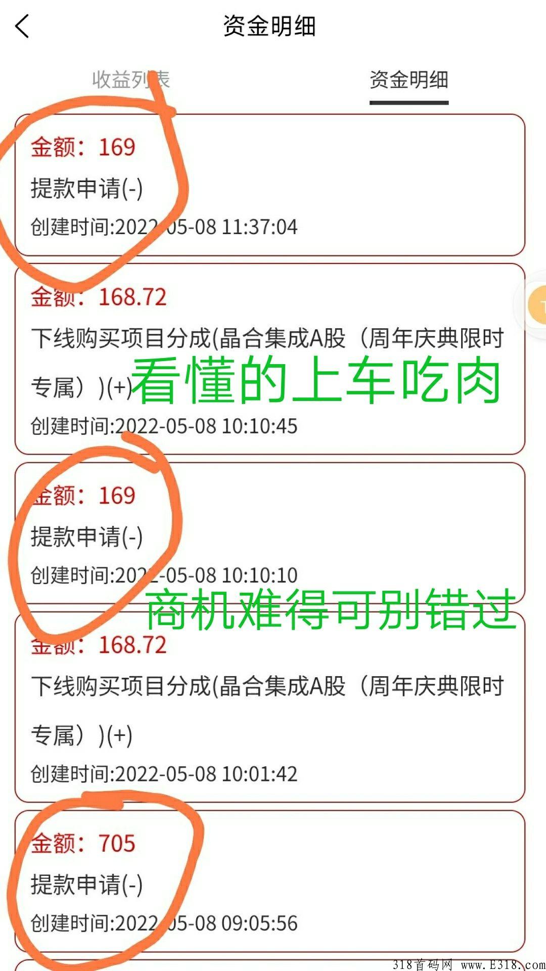 晶合集成，观望永远只能看着别人吃肉，参与才能自己吃肉，老项目稳的很