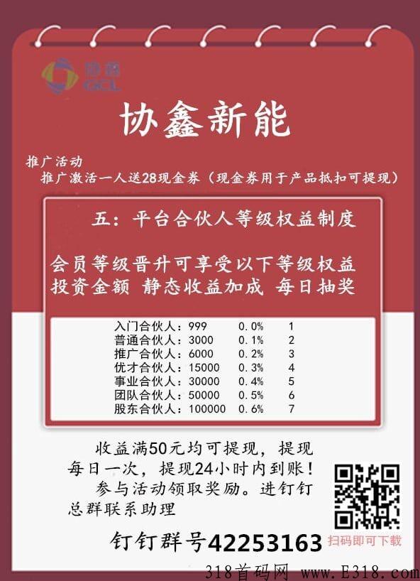 协鑫新能集团，大项目预热， 响应扶持项目