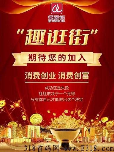 【首码对接】“趣逛街”数字化电商平台新消费，新业态，新模式