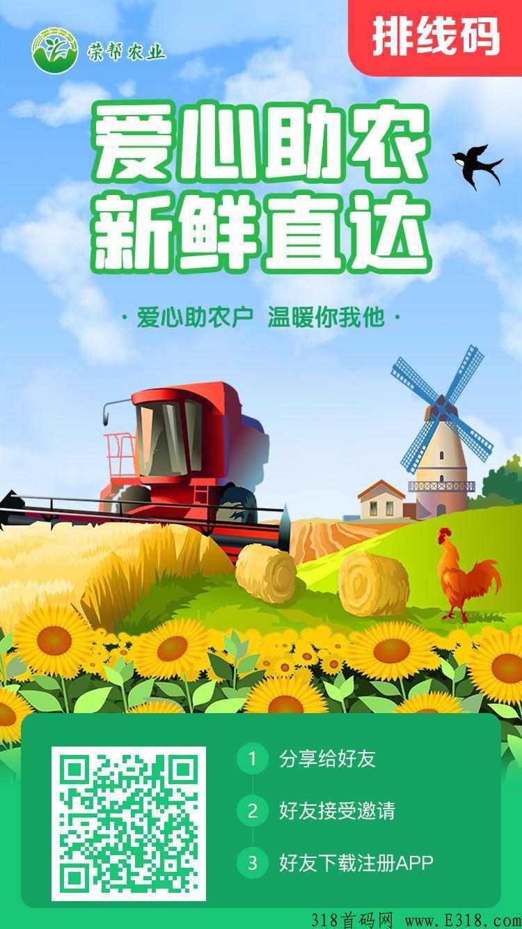 荣帮农业，排线3星兜底，首码项目