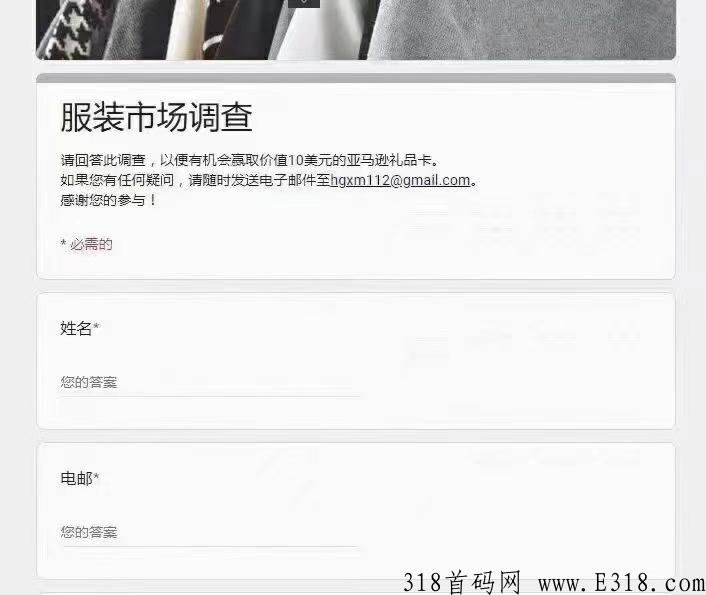 问卷调查项目，长久稳定项目