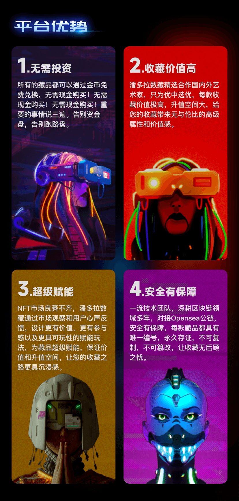 潘多拉数藏，火爆来袭，强背景，高预算，大平台