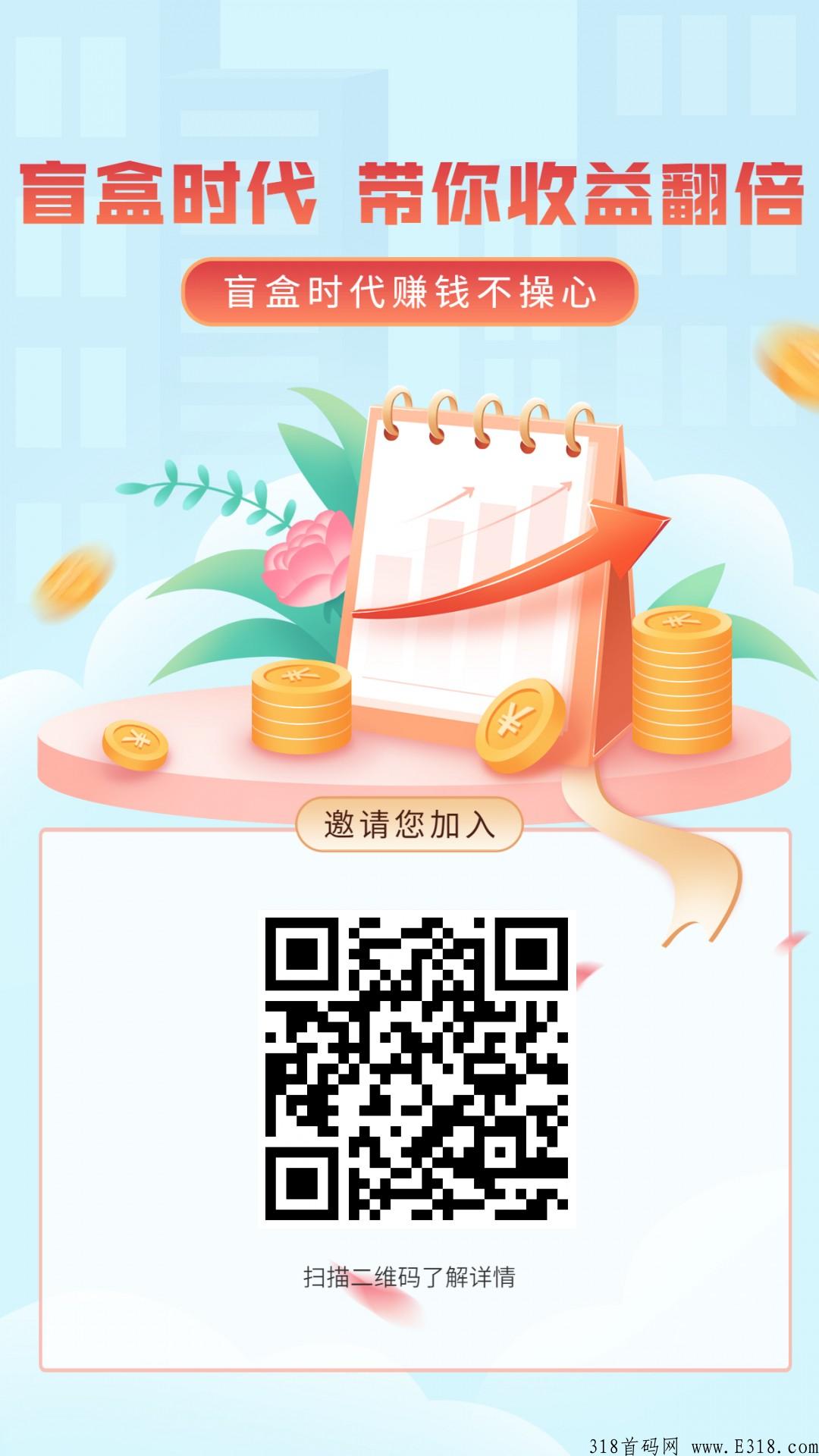 盲盒时代，拆盒吧模式，今年最牛的模式，对接团队长，待遇顶置