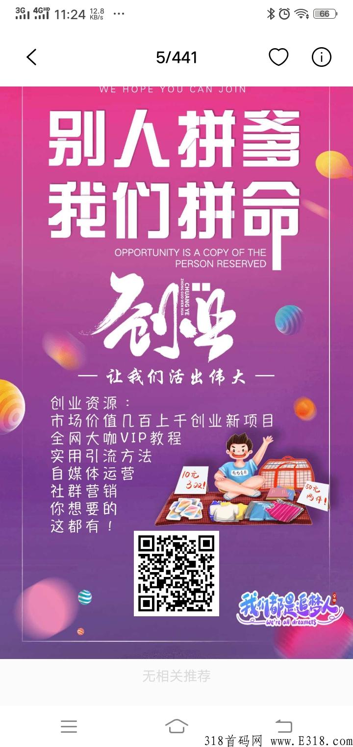 网络项目工作室，风口项目，收益无上限