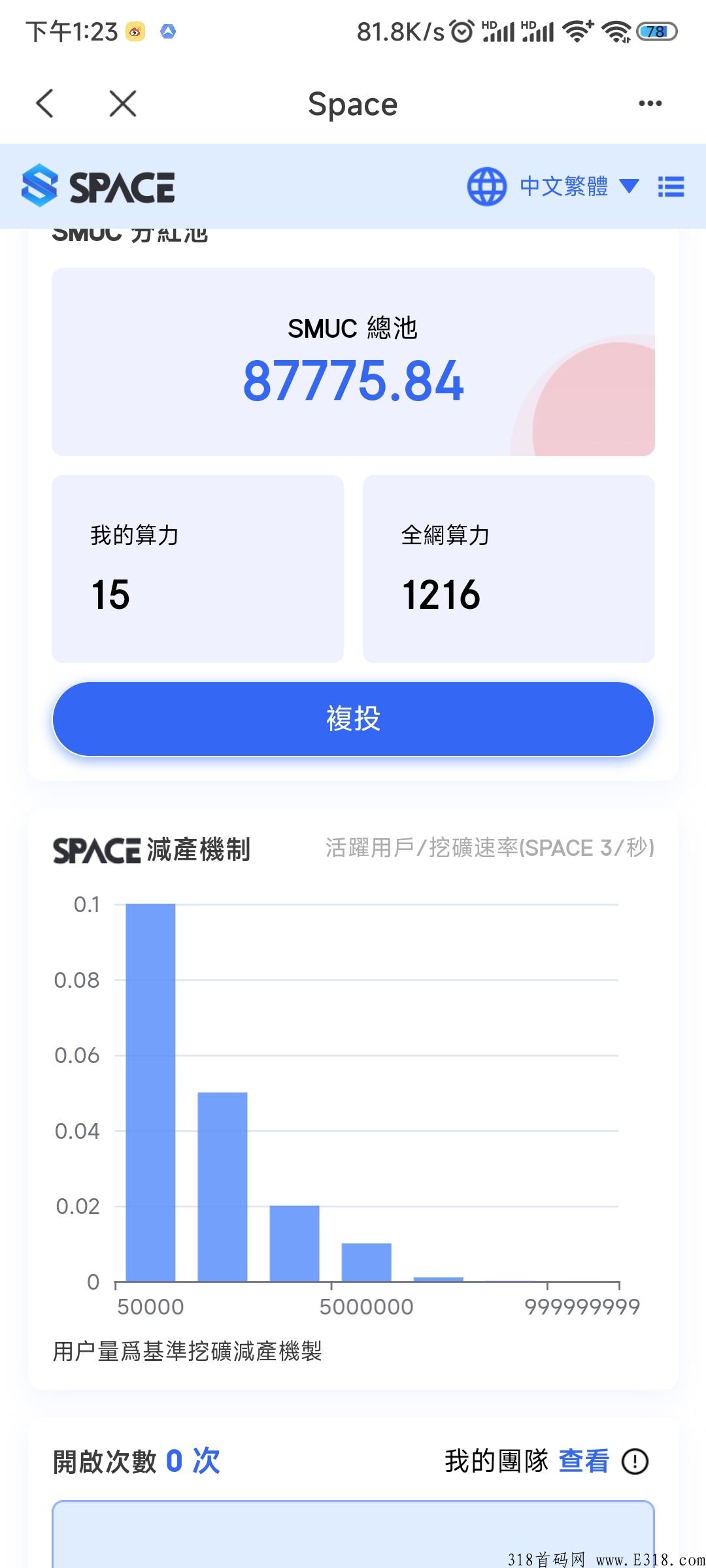 太宇链space，免费白嫖6月上线，报销手续费
