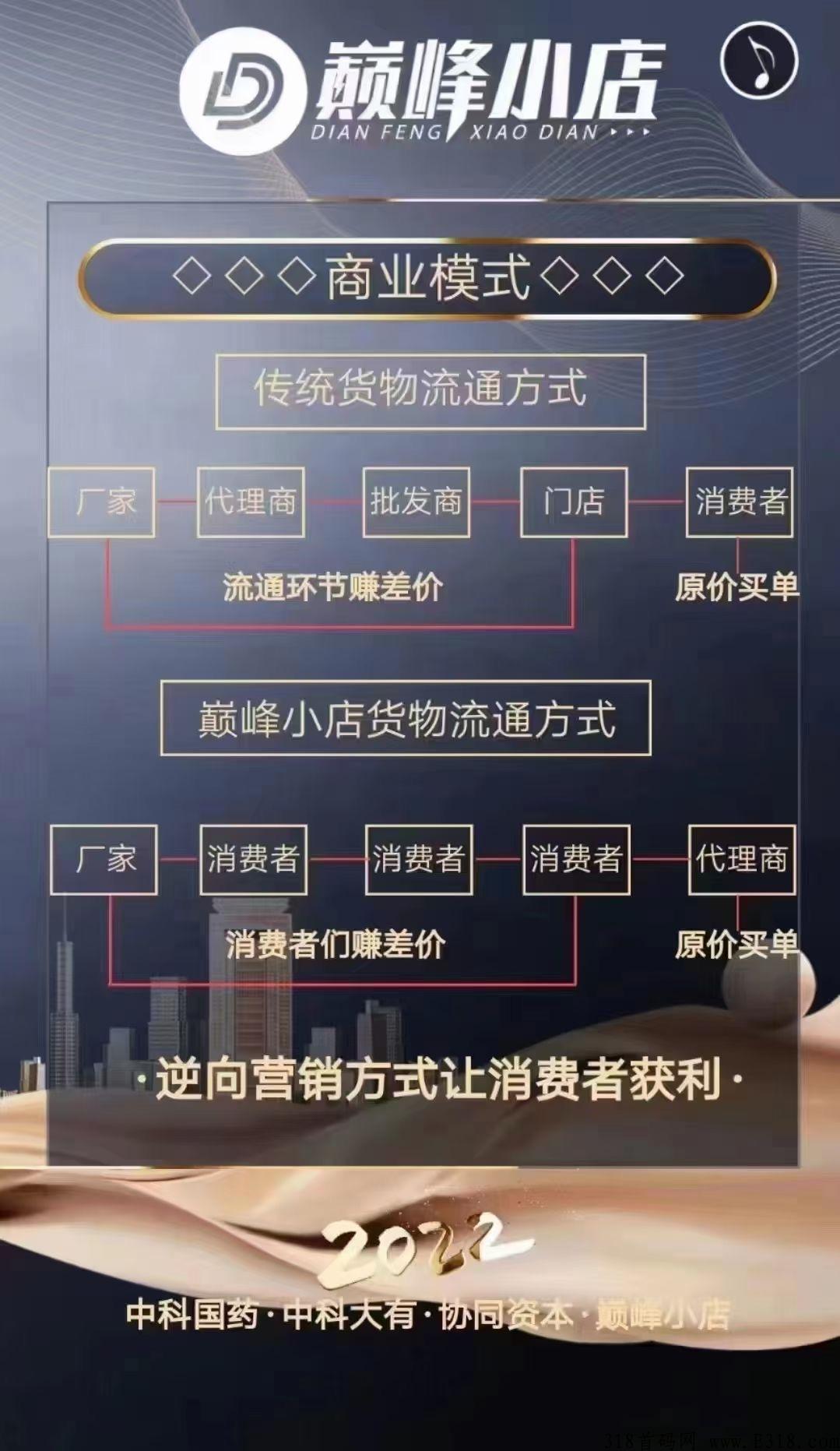巅峰小店，一个创新型娱乐社交电商平台，用好玩，让产品不销而销，供不应求