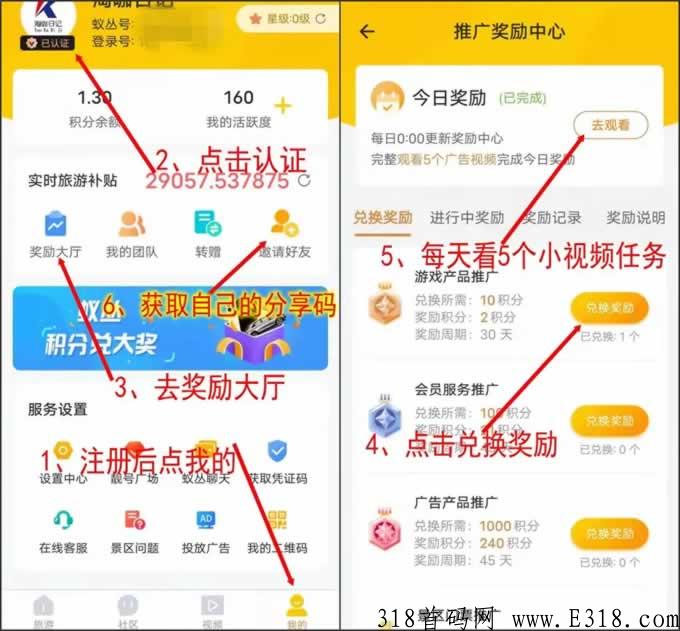蚁丛联盟链，注册教程收益板块玩法详解