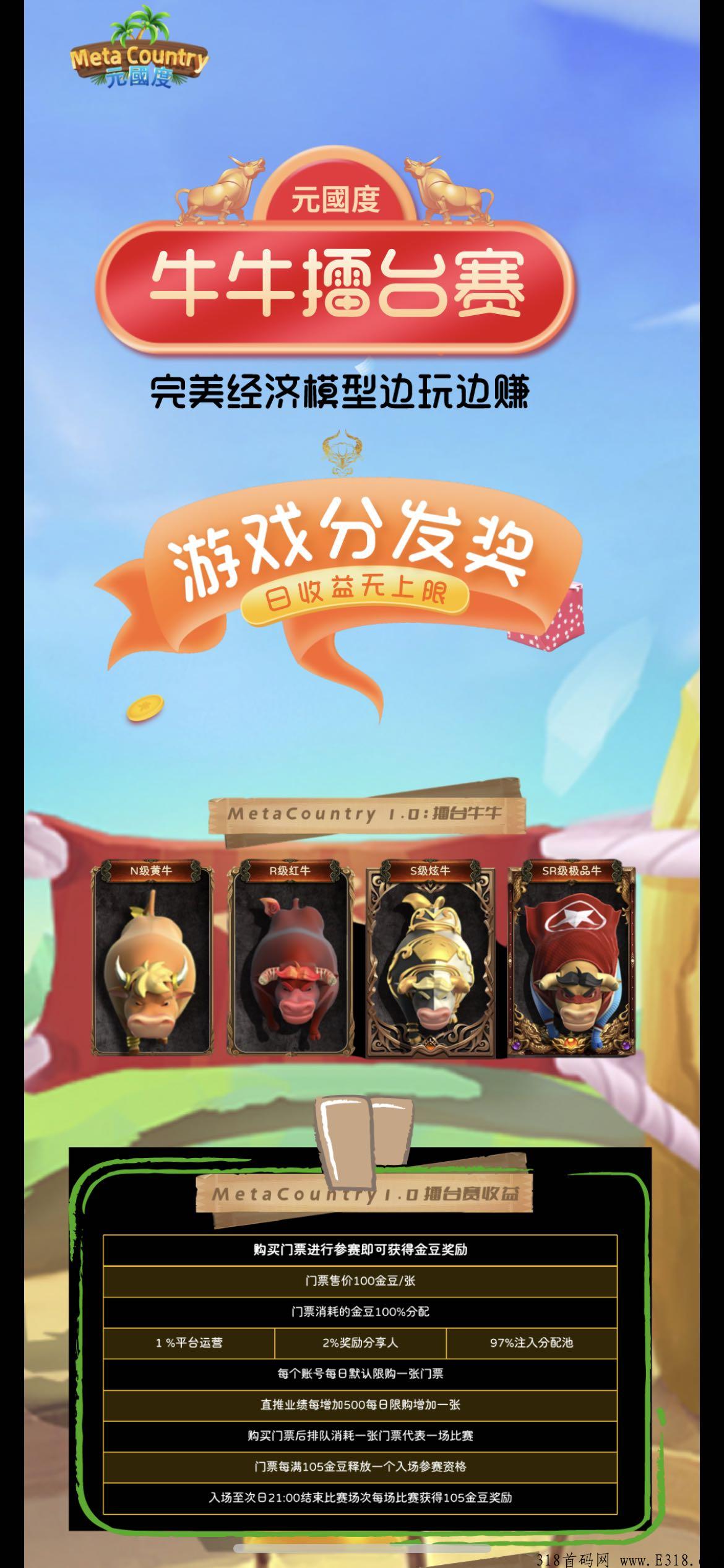 元国度,以独特的极品牛NFT为中心 元国度,以独特的极品牛NFT为中心