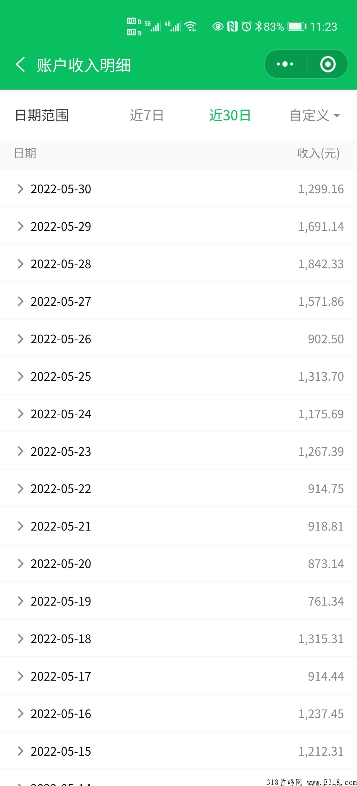 开发同款小程序，亲测赚米项目