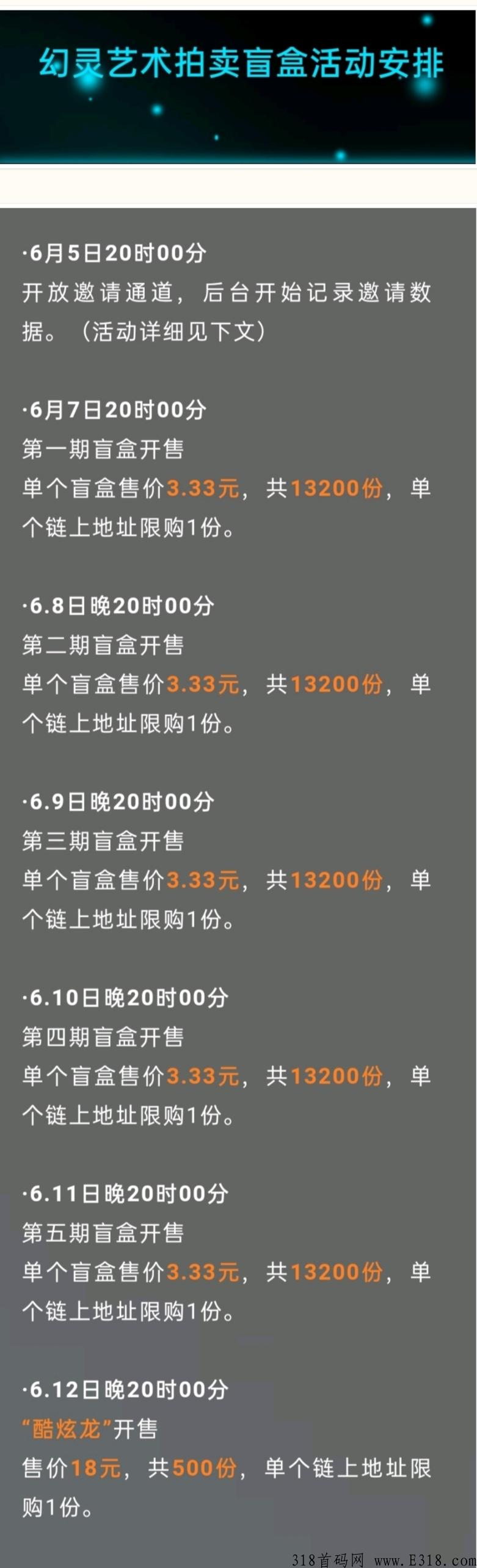 幻灵数藏，注册实名购盲盒，平台前景不错，先布局