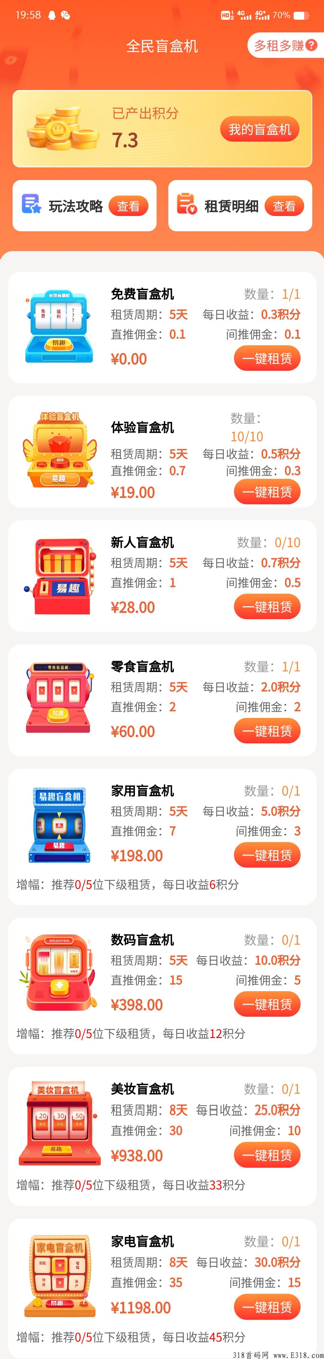 易趣盲盒，唯一给补贴的团队长，机不可失