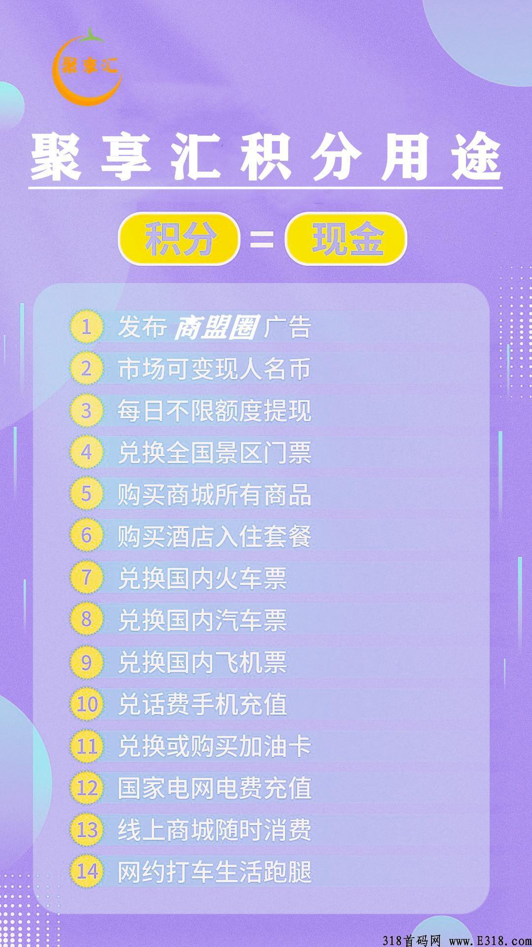 聚享汇，总代首码，总代扶持拉满