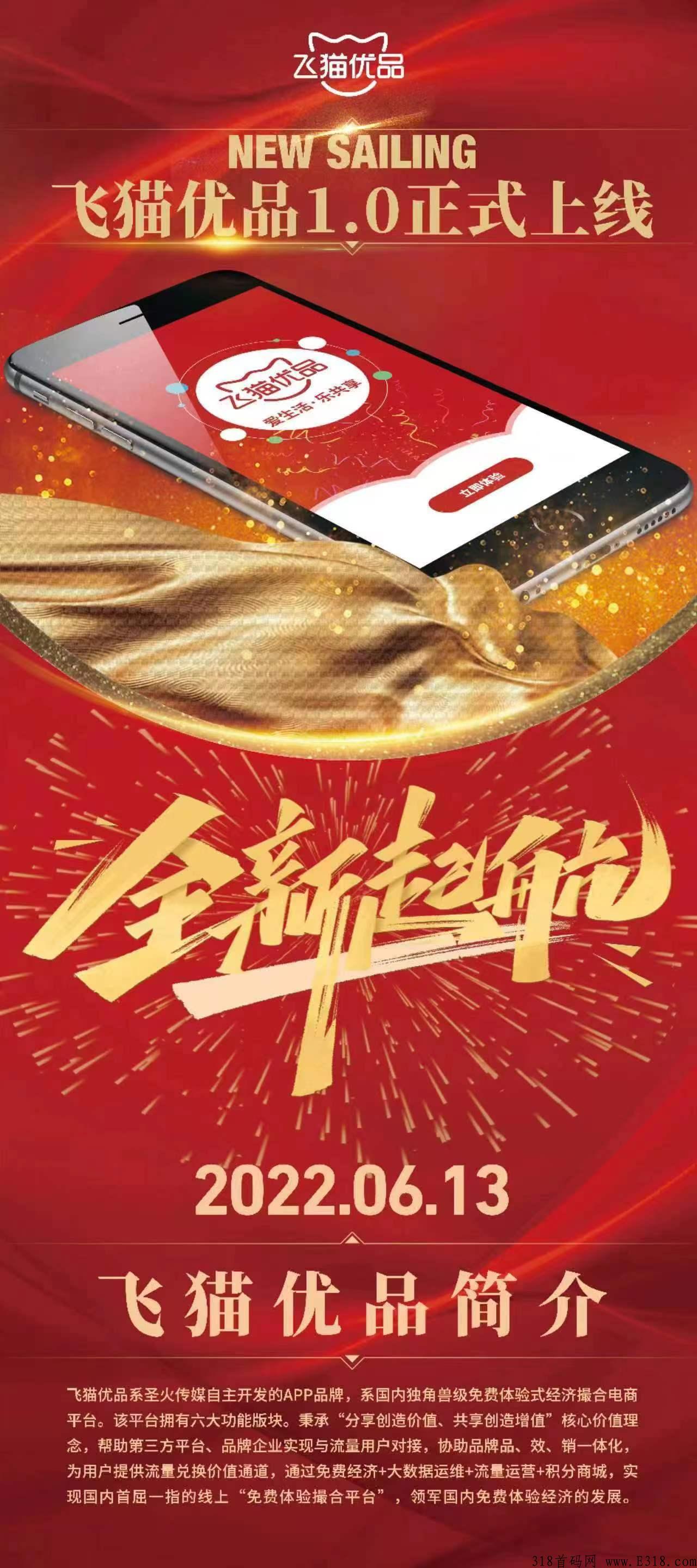 飞猫优品黑马项目即将上线，快快上车
