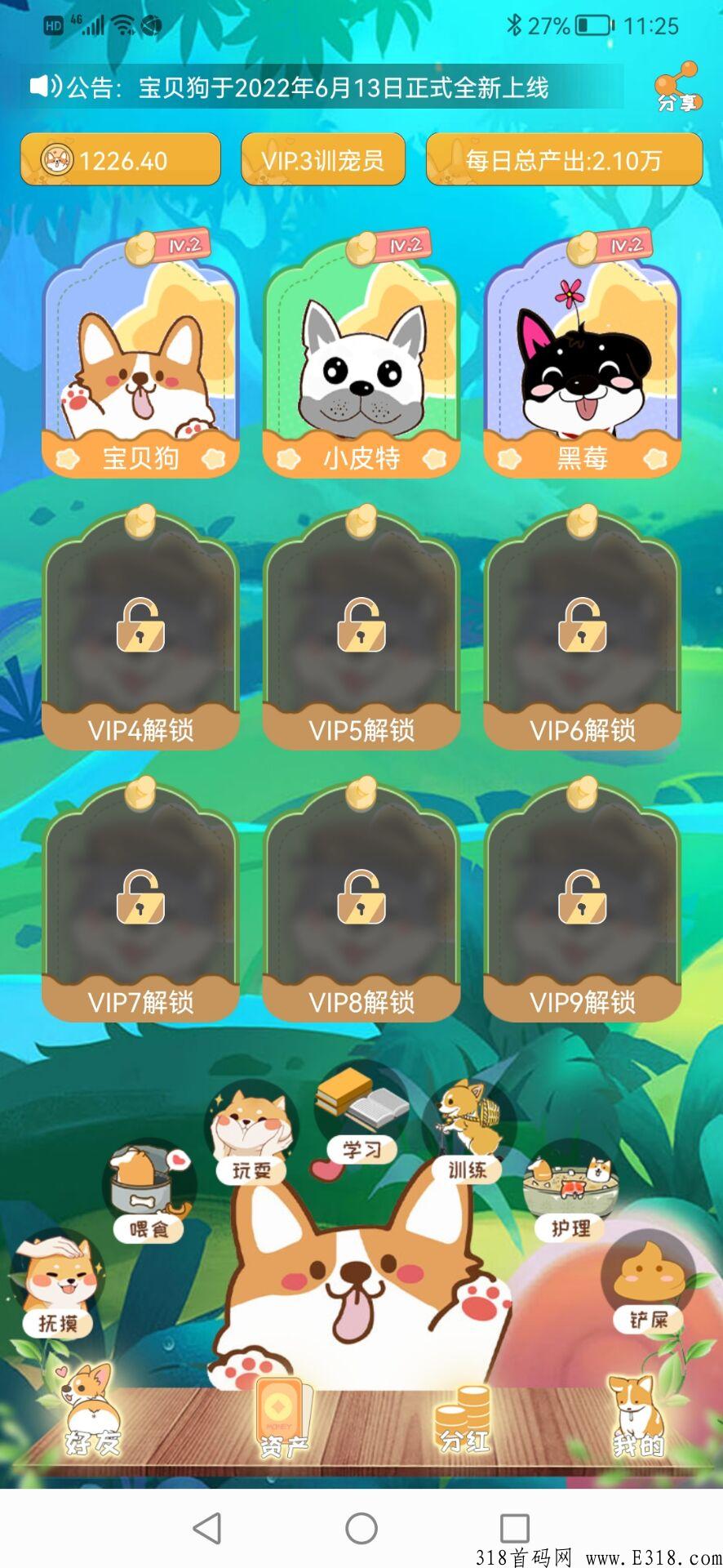 宝贝狗，邮箱注册，不实名