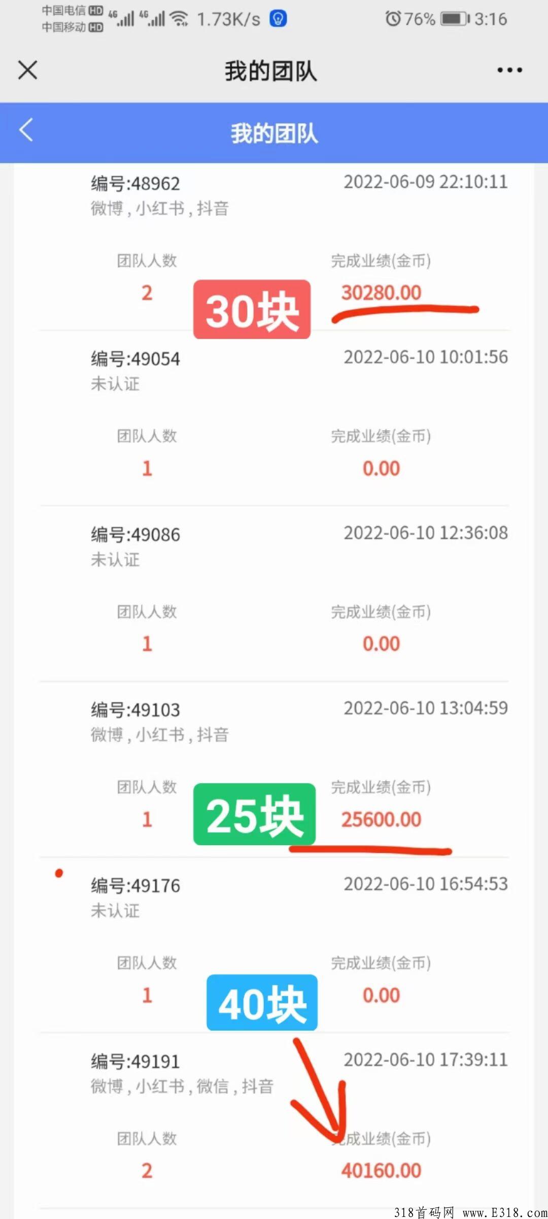 首码任务平台试运营，小红书微博等大量任务，尖职副业首选，操作简单容易复制做团队！