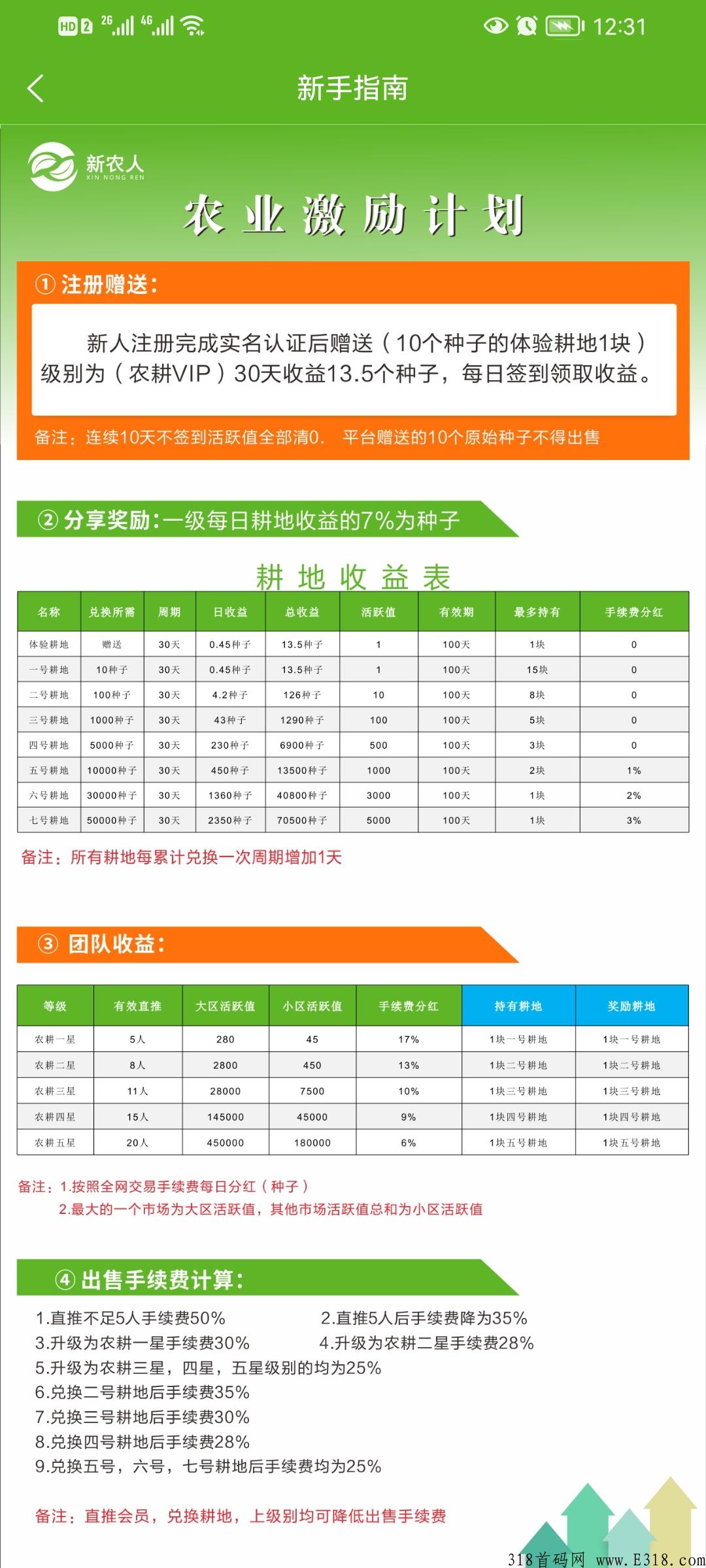 新农人，每天签到不看广告，不用刷脸