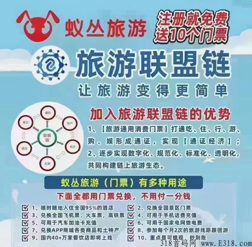 蚁丛旅游，0投资，四种玩法，一起来看看