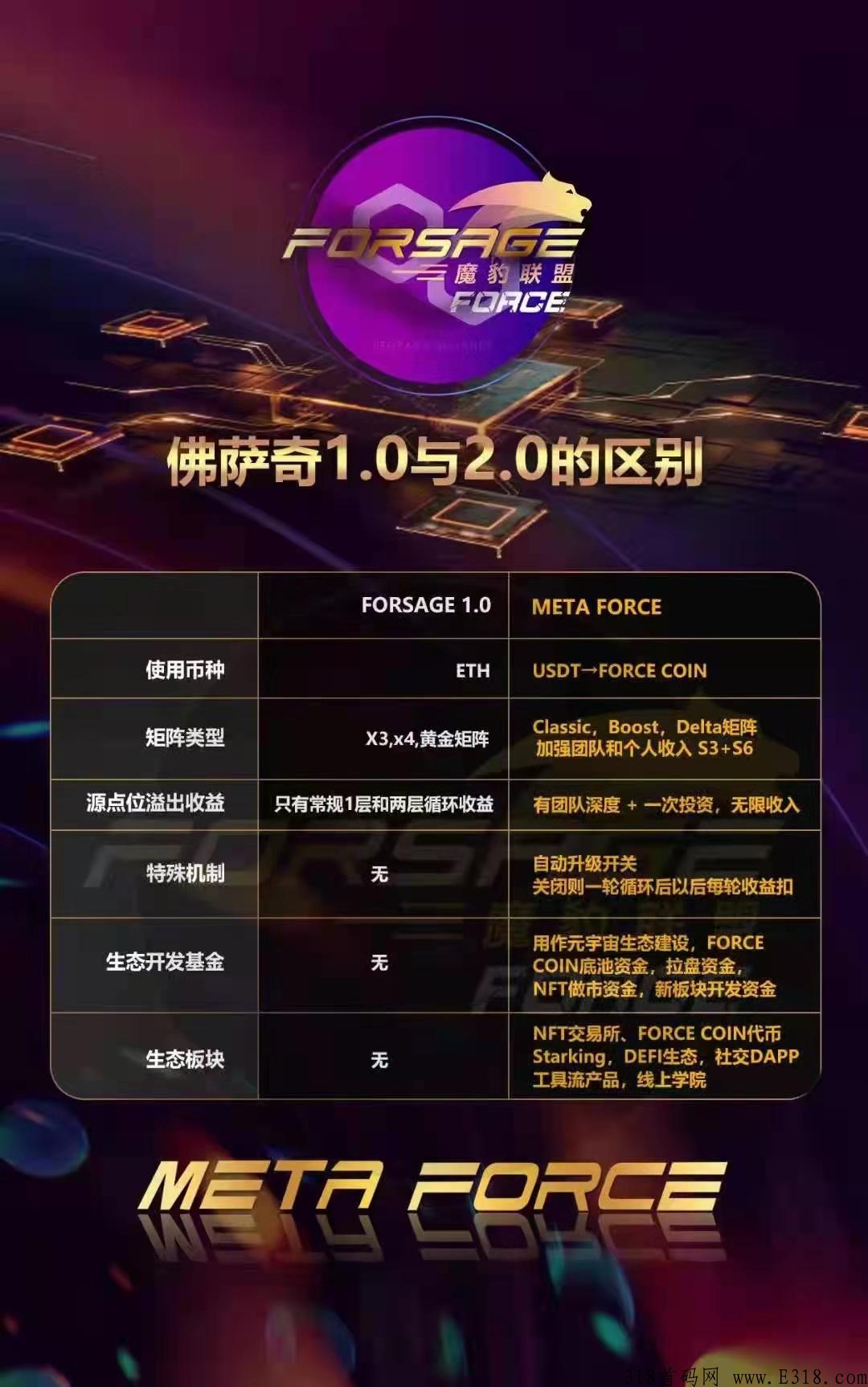MetaForce佛萨奇2.0项目介绍