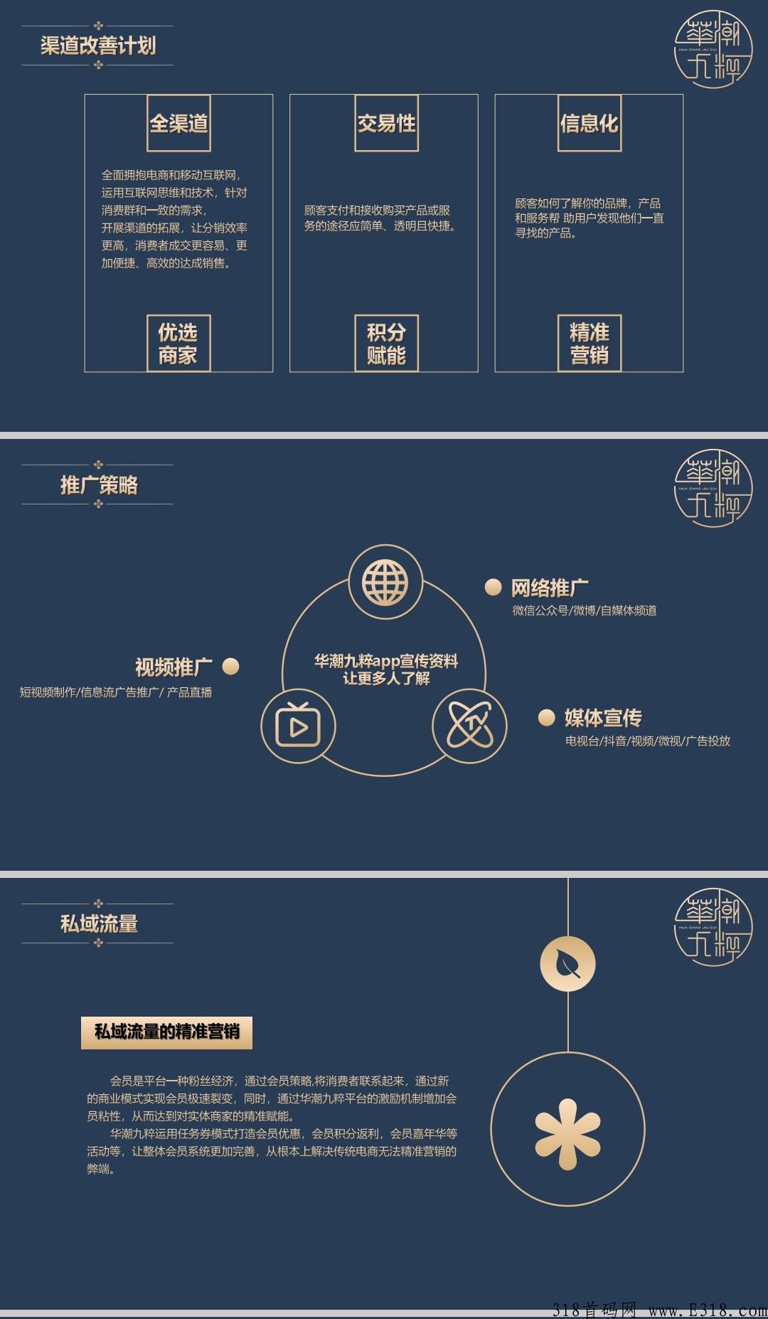 本月底新项目，华潮九碎，即将上线，首码对接，实体卷轴模式